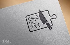 projekt logo Quick Easy Food by Stay Creative - Jednoosobowa Agencja Reklamowa