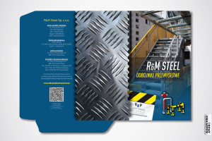 katalog ofertowy i teczka RM Steel 2x3