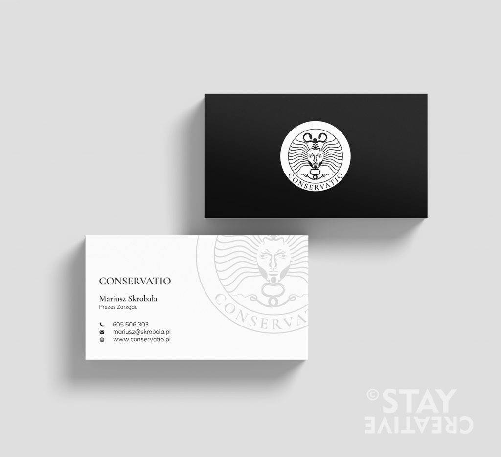 projektowanie wizytówek Stay Creative - Jednoosobowa Agencja Reklamowa